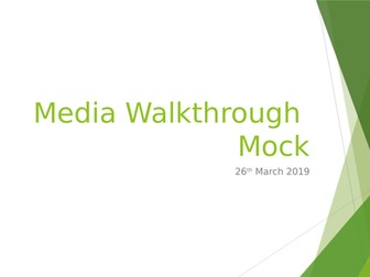AQA Media GCSE Walk Through Mock