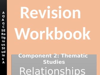 Relationships and Families Revision Workbook