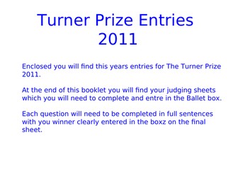 The Turner Prize