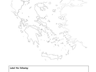 Greece map