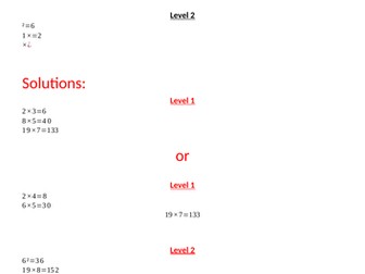 Short number puzzles