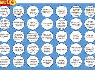 AQA Combined Science Chemistry HT Revision Game
