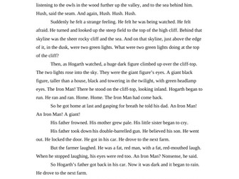 Iron Man Chapter 2 reading comprehension