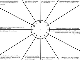 Whitechapel Revision Clock