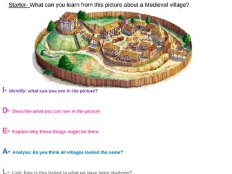 Medieval farming peasant life differentiation