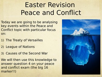 Conflict and Tension revision lesson of the whole unit.