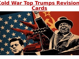Cold War Revision Cold War Top Trumps