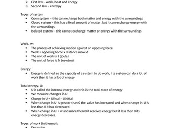 Thermodynamics