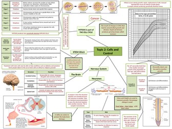 GCSE Biology Revision Topic 2 - Topic to a Page