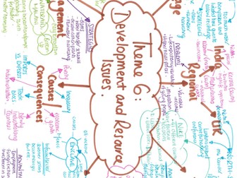 Theme 6 - Development and Resource Issues Revision Poster