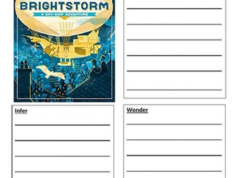 Brightstorm  by Vashti Hardy reading resources and lesson presentation