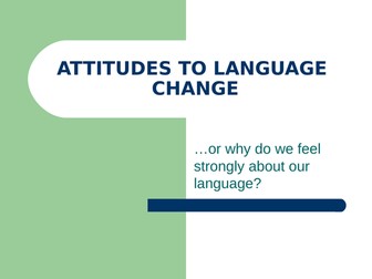 An Introduction to Language Change