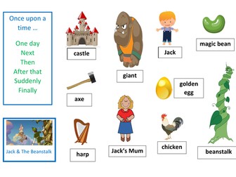 Jack & The Beanstalk Word Mat