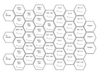 Y3 St George's day themed blockbusters - 4 operations recap.