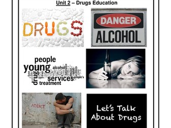 PSHE AQA 5800 Drugs Education Unit Booklets