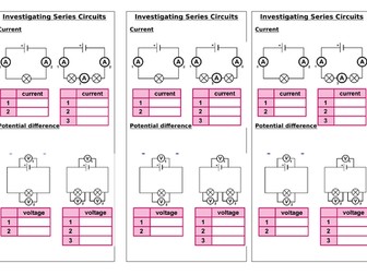 AQA GCSE Physics Series Circuits