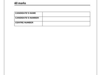 Italian Reading Paper - Higher (AQA style, 9-1)