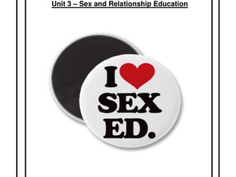 PSHE AQA 5800 Sex Education Unit Booklets