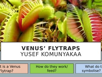 Venus Flytraps Yusef Komunyakaa