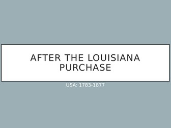 The Transcontinental Treaty and the Missouri Compromise: Edexcel GCSE America 1783-1877