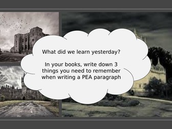 High Ability Year 7 Lesson: Du Maurier Rebecca
