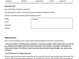 Writing Techniques Intervention