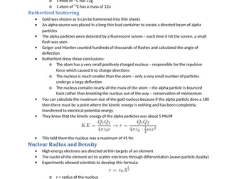 AQA Physics A-Level Radioactivity Revision Notes