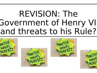 Y136:  The Government of Henry VII and the threat to his rule