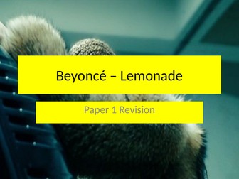 A-Level Lang - Beyonce