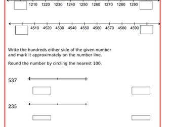 Rounding the the nearest 100 differentiated