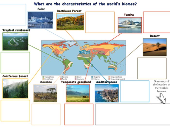 GCSE AQA Geography Living World SOW Bundle By Nickherbert1 | Teaching ...