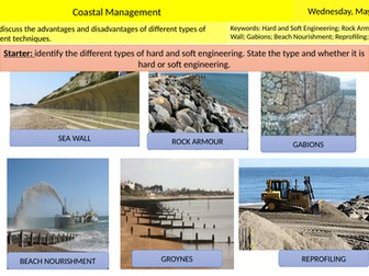 GCSE AQA Geography Managed Retreat Lesson 8