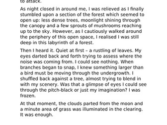 Model of Suspense writing