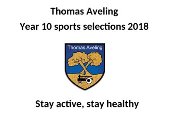 KS4 Sports options booklet (sports education)