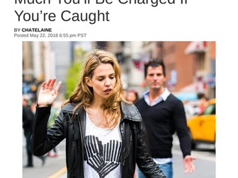 IB English B Paper 2 Section A Revision - Catcalling