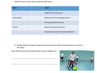 Sport and Activity Leaders Unit 1 Mock Paper (2)