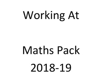 Year 2 assessment framework booklet 2018-19 (3 booklets)