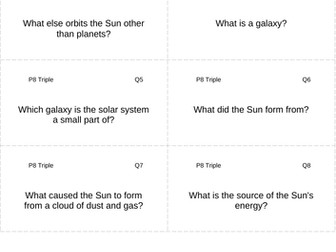 AQA GCSE Physics - Revision Cards (P8)