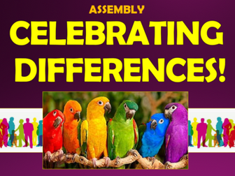 Celebrating Differences Assembly!