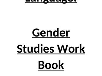 AQA English Language a level gender theory SOW