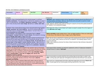 A2 THEORIES OF CRIME AND DEVIANCE (Essay plans with evaluation)