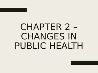 Chapter 2: Changes in Public Health, 'Poverty, public health and the state in Britain'
