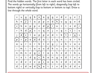 Regular verb endings simple past tense