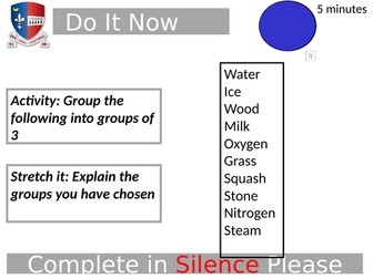 AQA GCSE Physics Topic 3 Particle Model