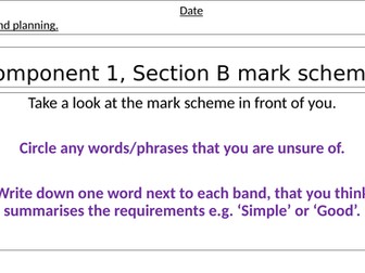 Narrative unit of work Y10