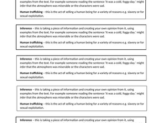 Identity and other cultures unit of work