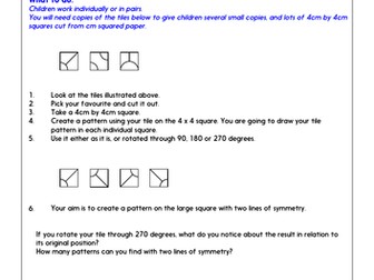 symmetry problem solving questions