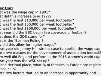 A-Level Lawn Tennis Presentation. Starter quiz recap/lawn tennis knowledge/exam question