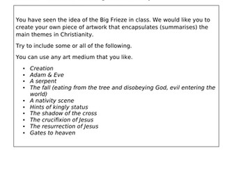 Activity booklet Study of Christianity