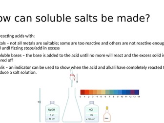 Full revision powerpoint AQA paper 1 Chemical Changes